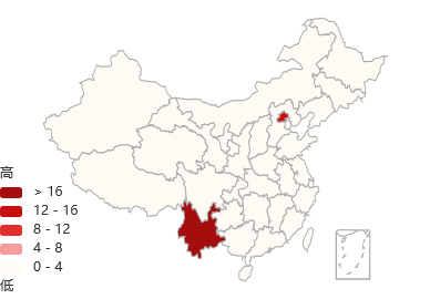 热点网络分析：1月21日0时至24时，云南无新增确诊病例和无症状感染者