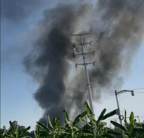 舆情事件分析：突发！福州工业区附近突发火灾 厂房部分区域已烧得剩下骨架